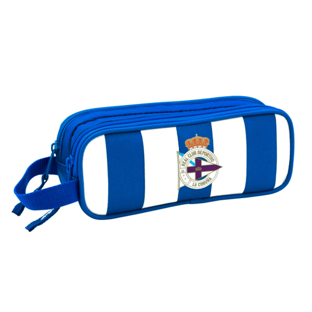 Allzwecktasche R. C. Deportivo de La Coruña 811978513 Blau Weiß (21 x 8 x 6 cm)