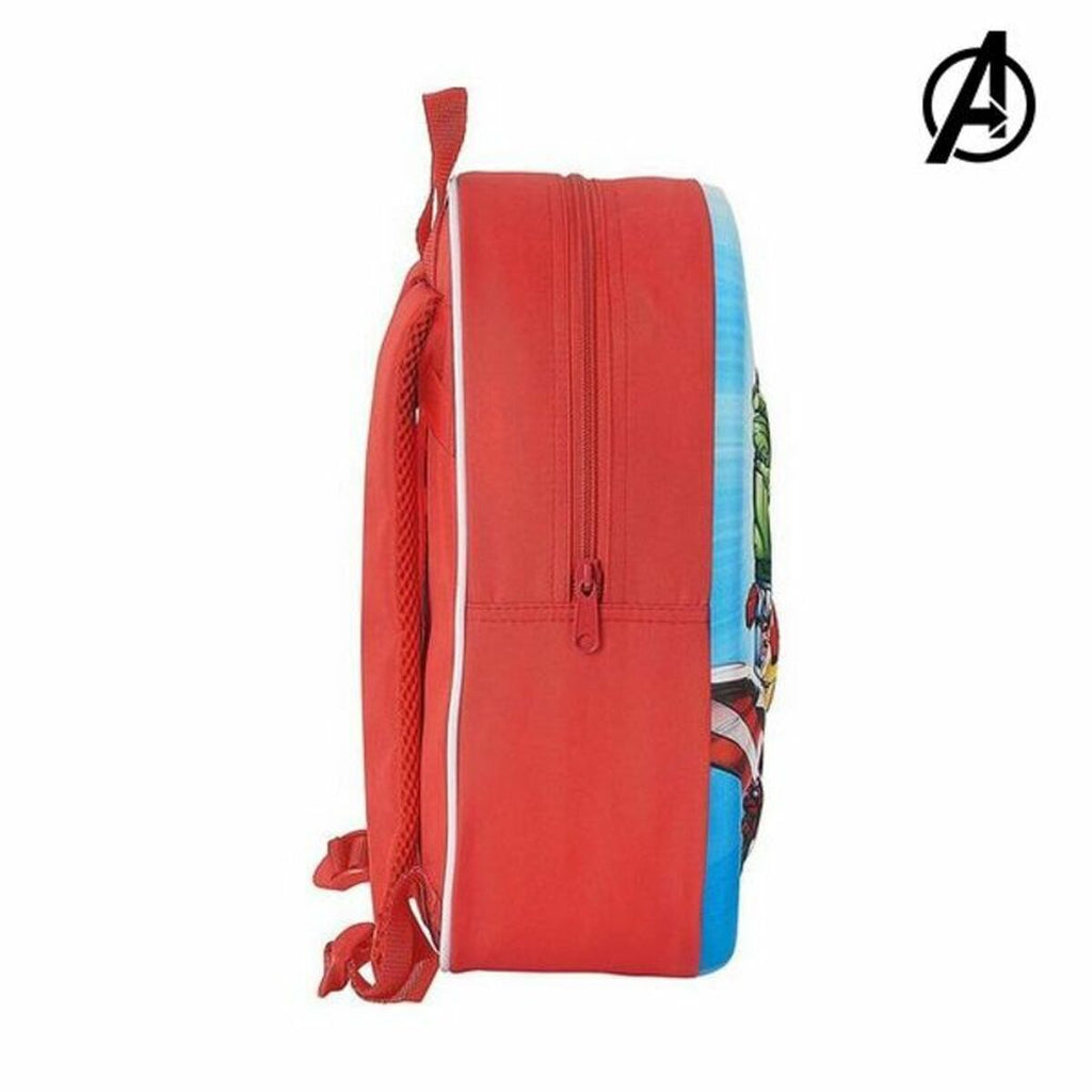 Kinderrucksack 3D The Avengers Rot