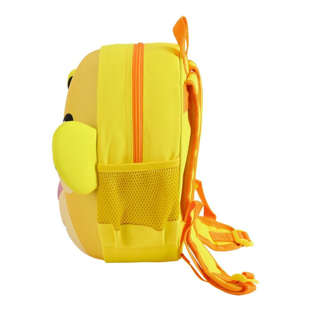 Schulrucksack 3D The Lion King Gelb (31 x 31 x 10 cm)