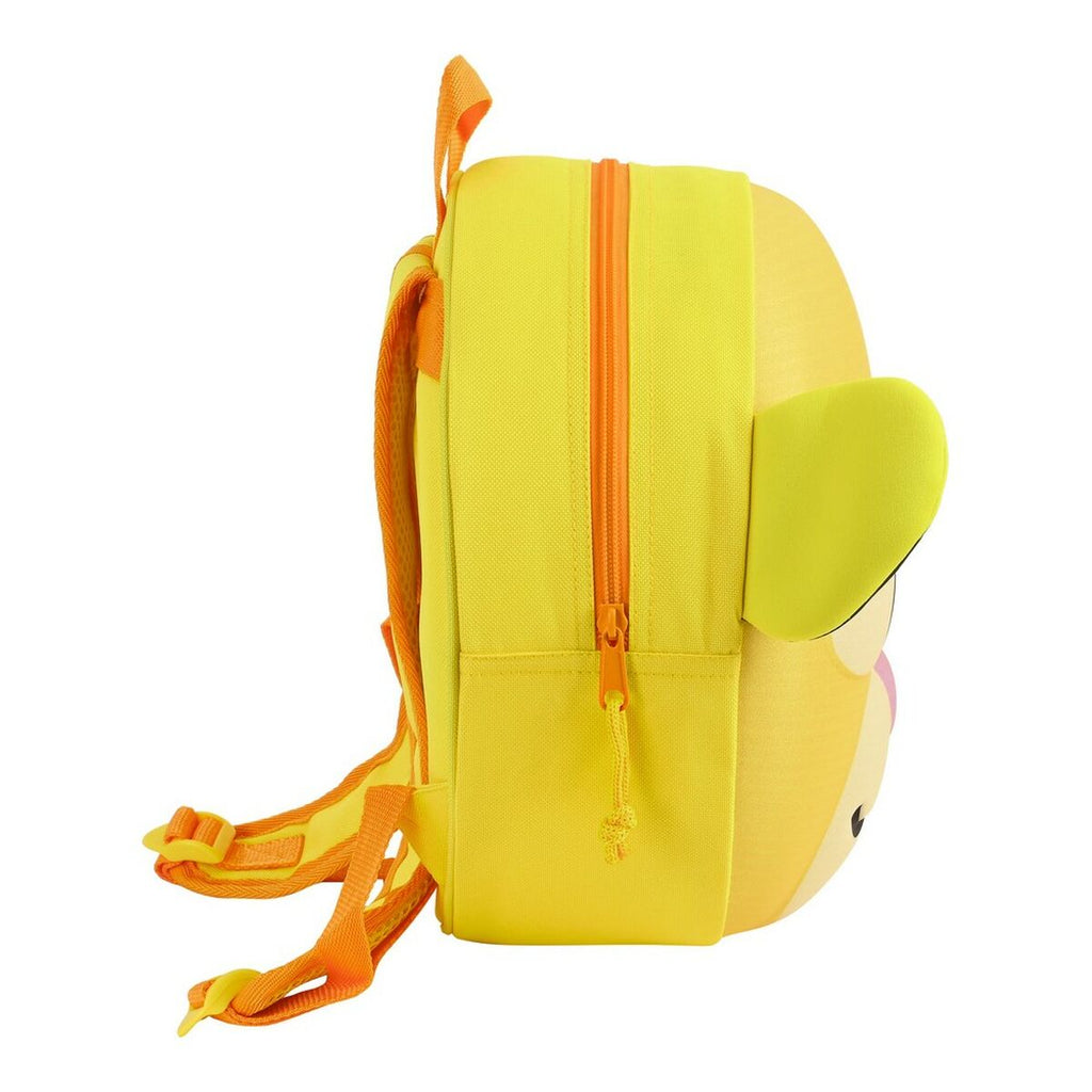 Schulrucksack 3D The Lion King Gelb (31 x 31 x 10 cm)