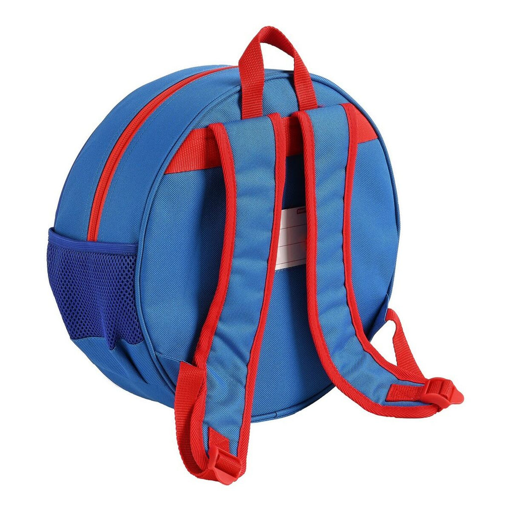 Kinderrucksack 3D Superman Rot Blau Gelb (31 x 31 x 10 cm)