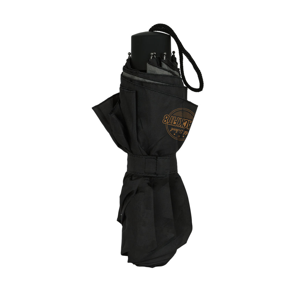 Faltbarer Regenschirm BlackFit8 Old school Schwarz Grau Ø 98 cm