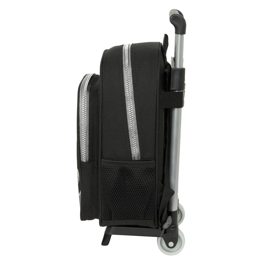 Schulrucksack mit Rädern Batman Game over Schwarz 27 x 33 x 10 cm