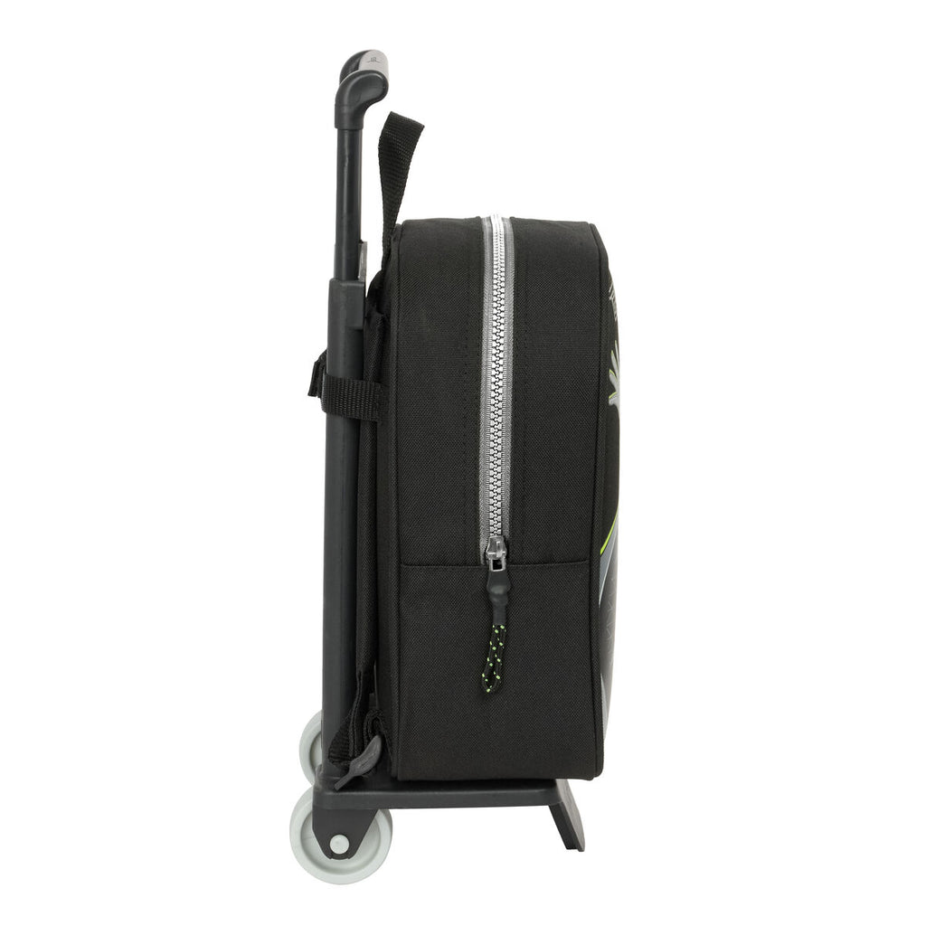 Schulrucksack mit Rädern Batman Game over Schwarz 22 x 27 x 10 cm