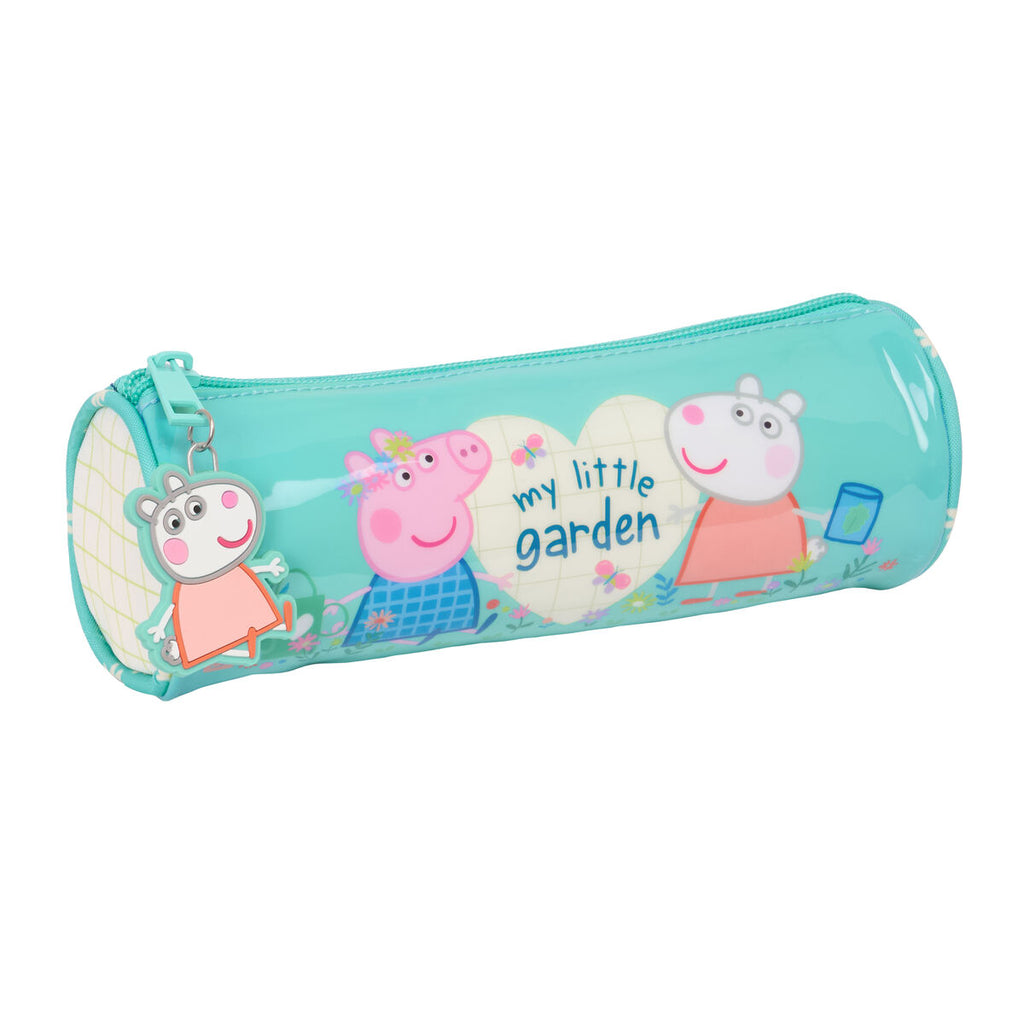 Allzwecktasche Peppa Pig Pretty flowers Gelb Minze 20 x 7 x 7 cm