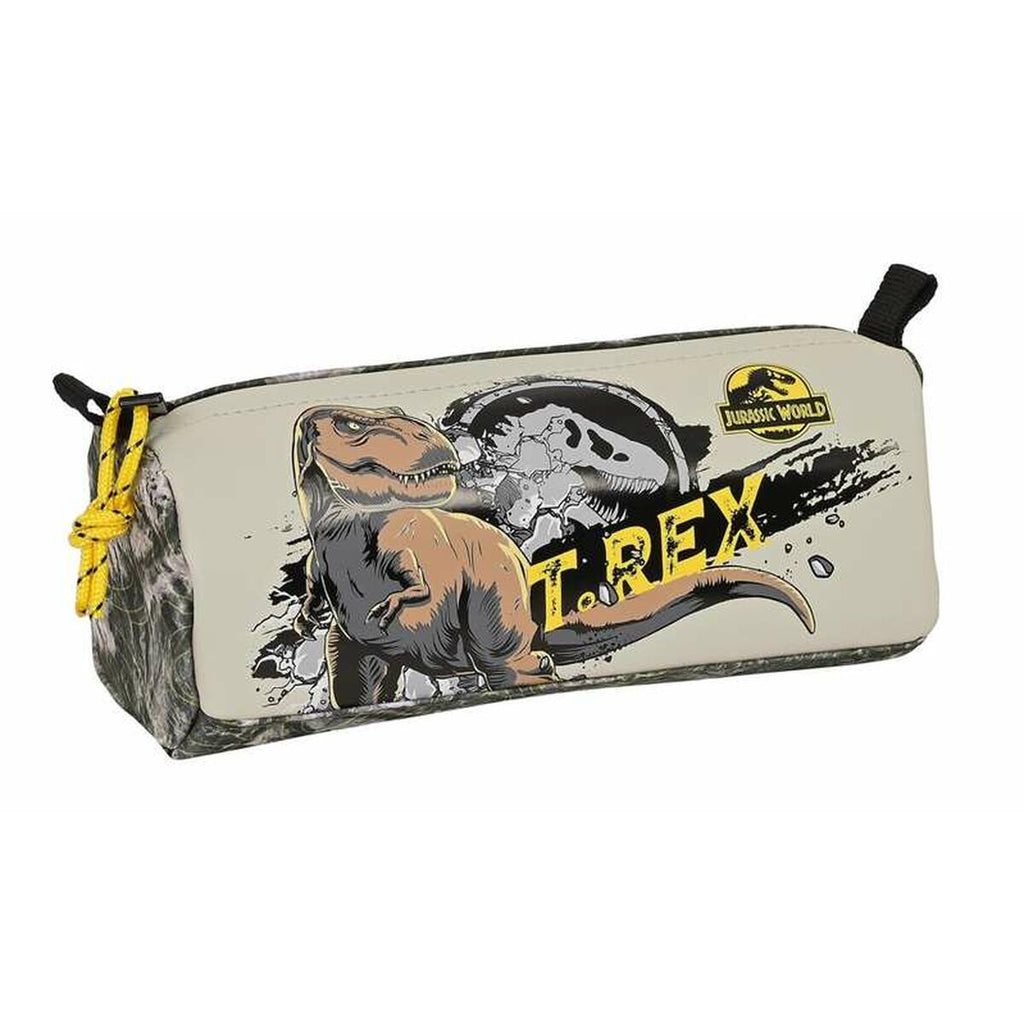 Allzwecktasche Jurassic World Warning Grau 21 x 8 x 7 cm