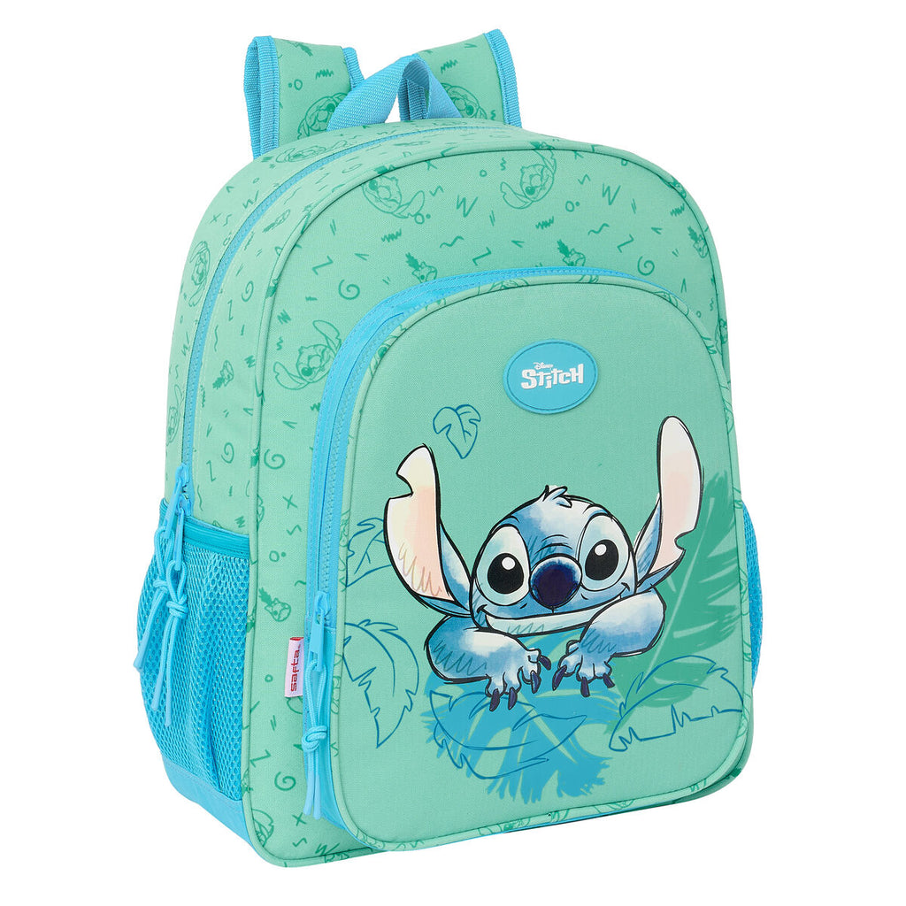 Schulrucksack Lilo & Stitch Aloha türkis 32 x 38 x 12 cm