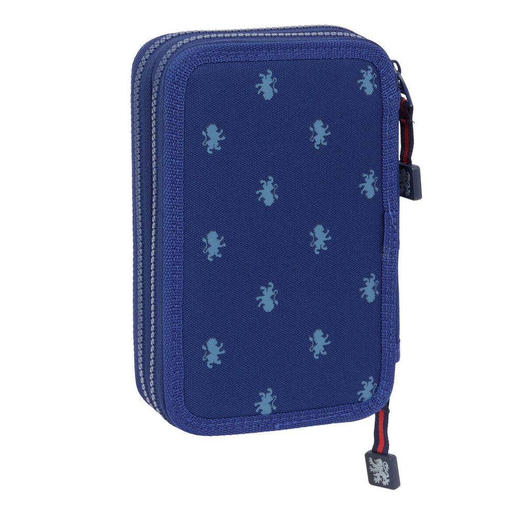 Doppel-Federtasche Harry Potter Captain Marineblau 12.5 x 19.5 x 4 cm Doppel-Federtasche 29 Stücke