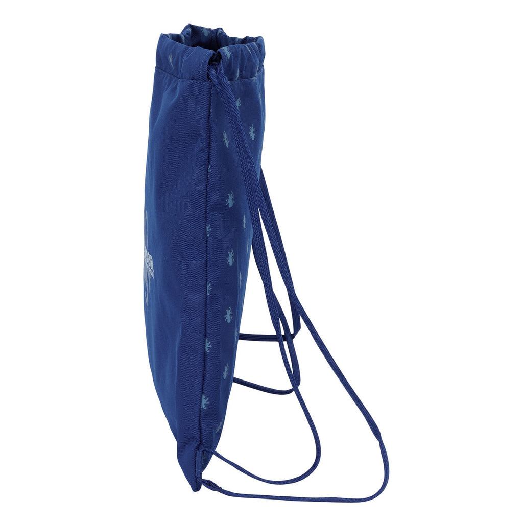 Rucksacktasche mit Bändern Harry Potter Captain Marineblau 35 x 40 x 1 cm