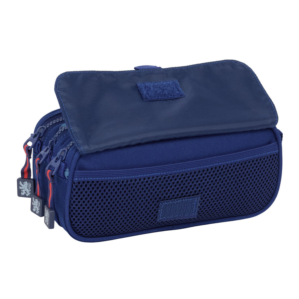 Dreifaches Mehrzweck-Etui Harry Potter Captain Marineblau 21,5 x 10 x 8 cm