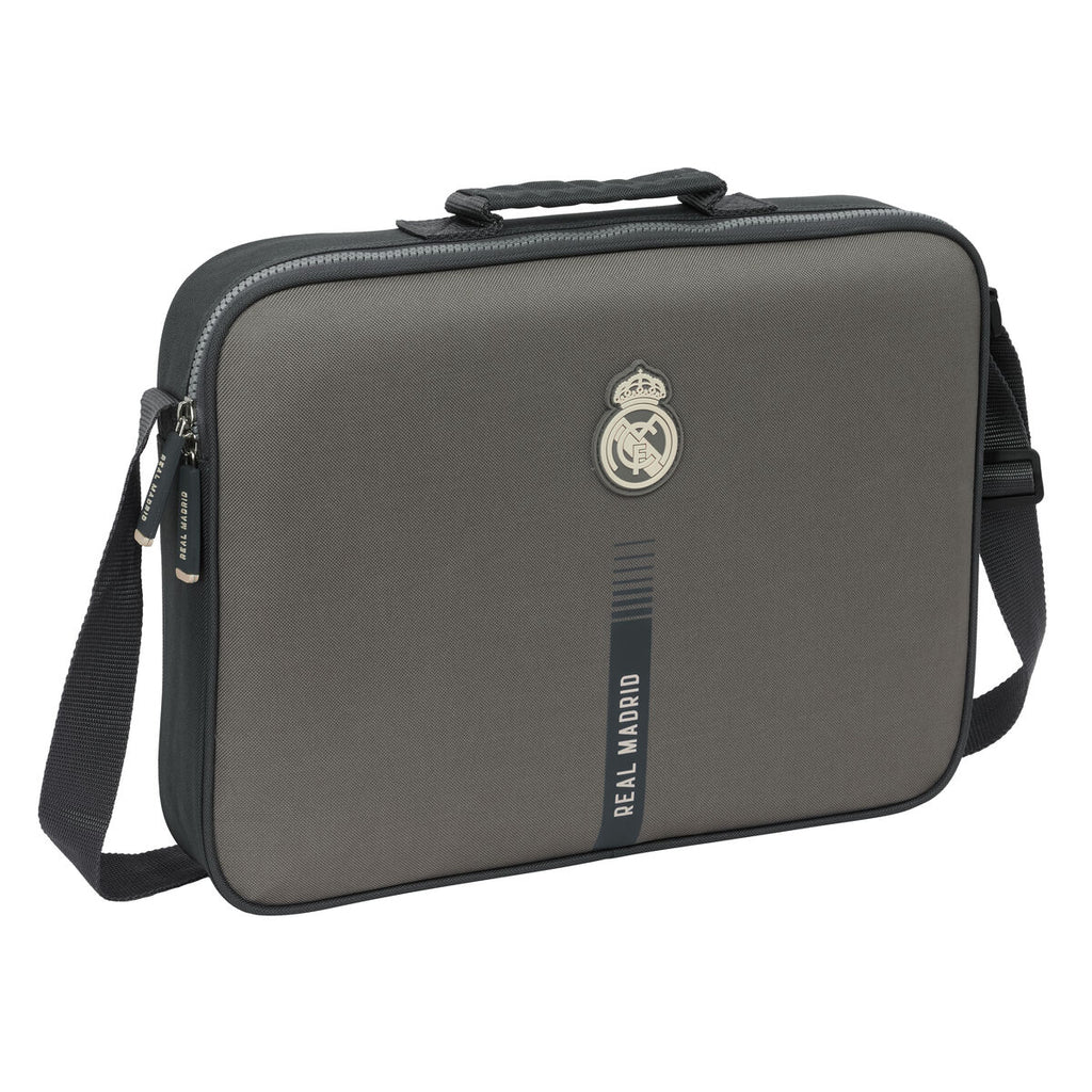 Schultasche Real Madrid C.F. Grau 38 x 28 x 6 cm