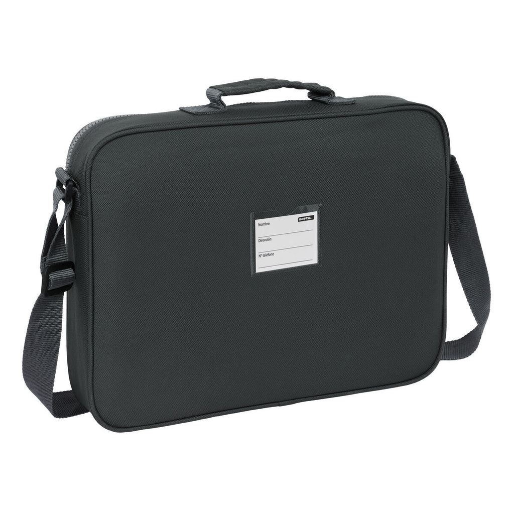 Schultasche Real Madrid C.F. Grau 38 x 28 x 6 cm