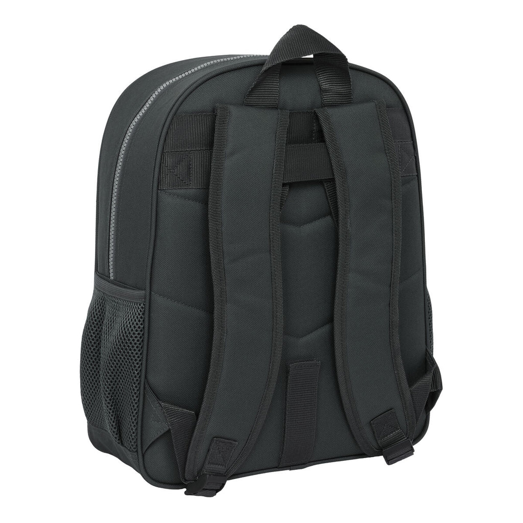 Schulrucksack Real Madrid C.F. Grau 32 x 38 x 12 cm