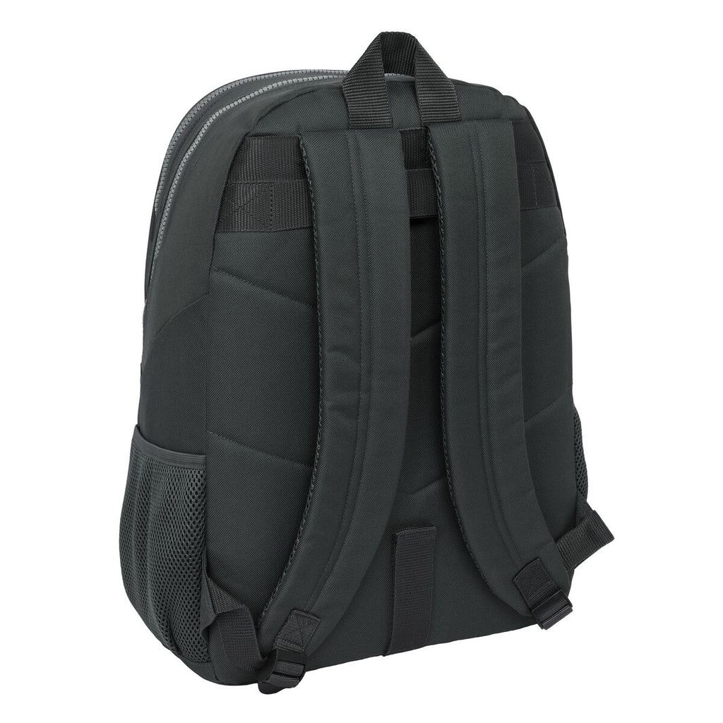 Schulrucksack Real Madrid C.F. Grau 32 x 44 x 16 cm