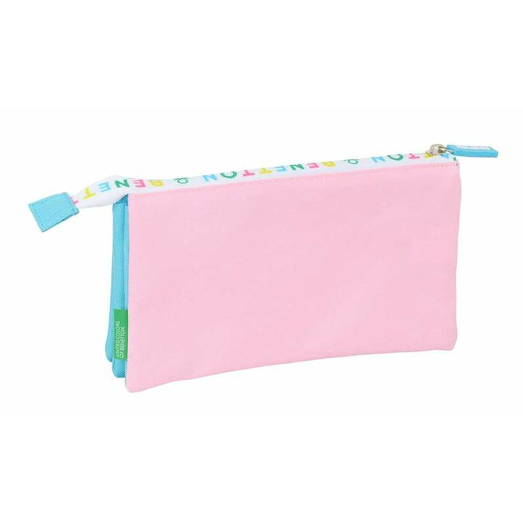 Dreifaches Mehrzweck-Etui Benetton Unique 22 x 12 x 3 cm