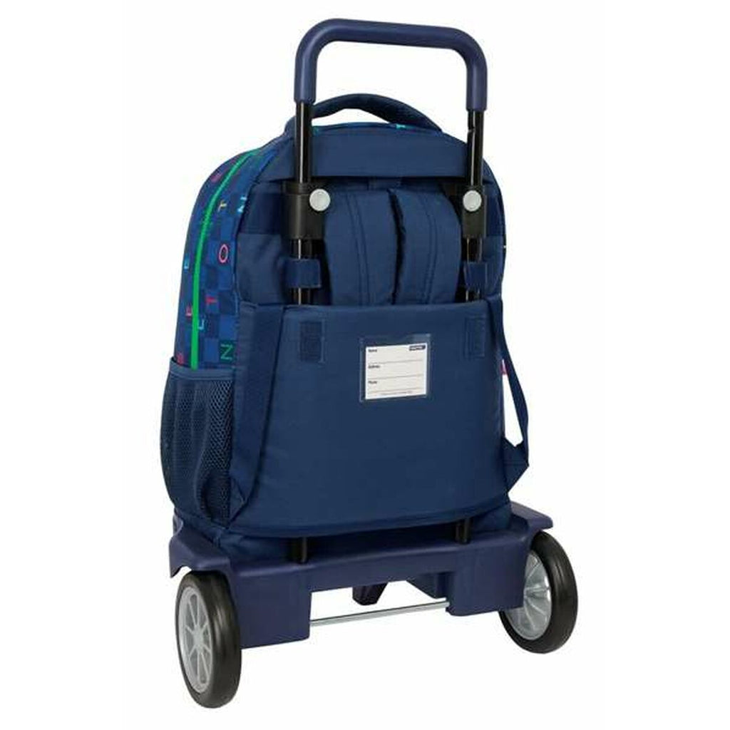 Schulrucksack Benetton Damero 33 x 45 x 22 cm