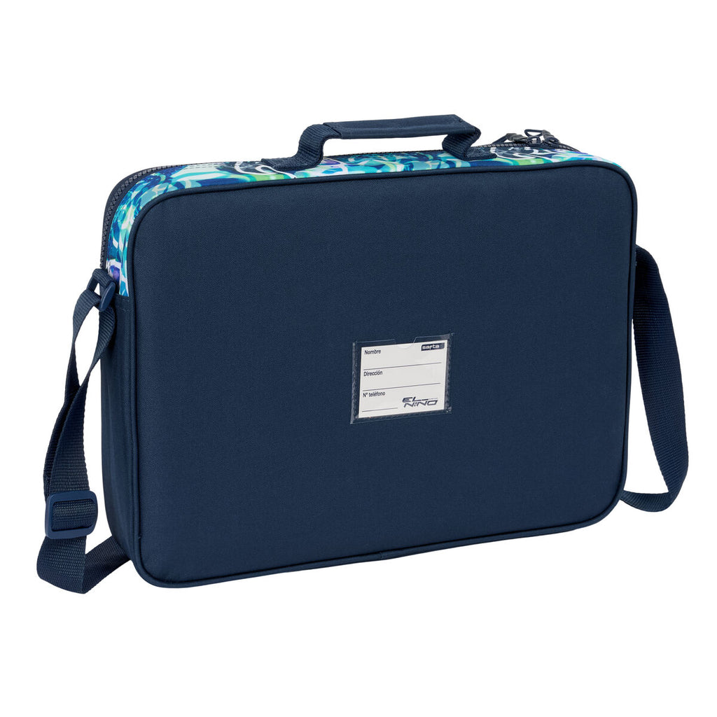 Schultasche El Niño Kook Marineblau 38 x 28 x 6 cm