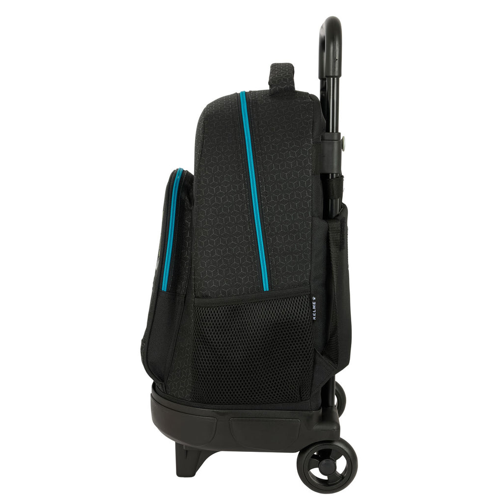Schulrucksack mit Rädern Kelme Iron Schwarz 33 x 45 x 22 cm