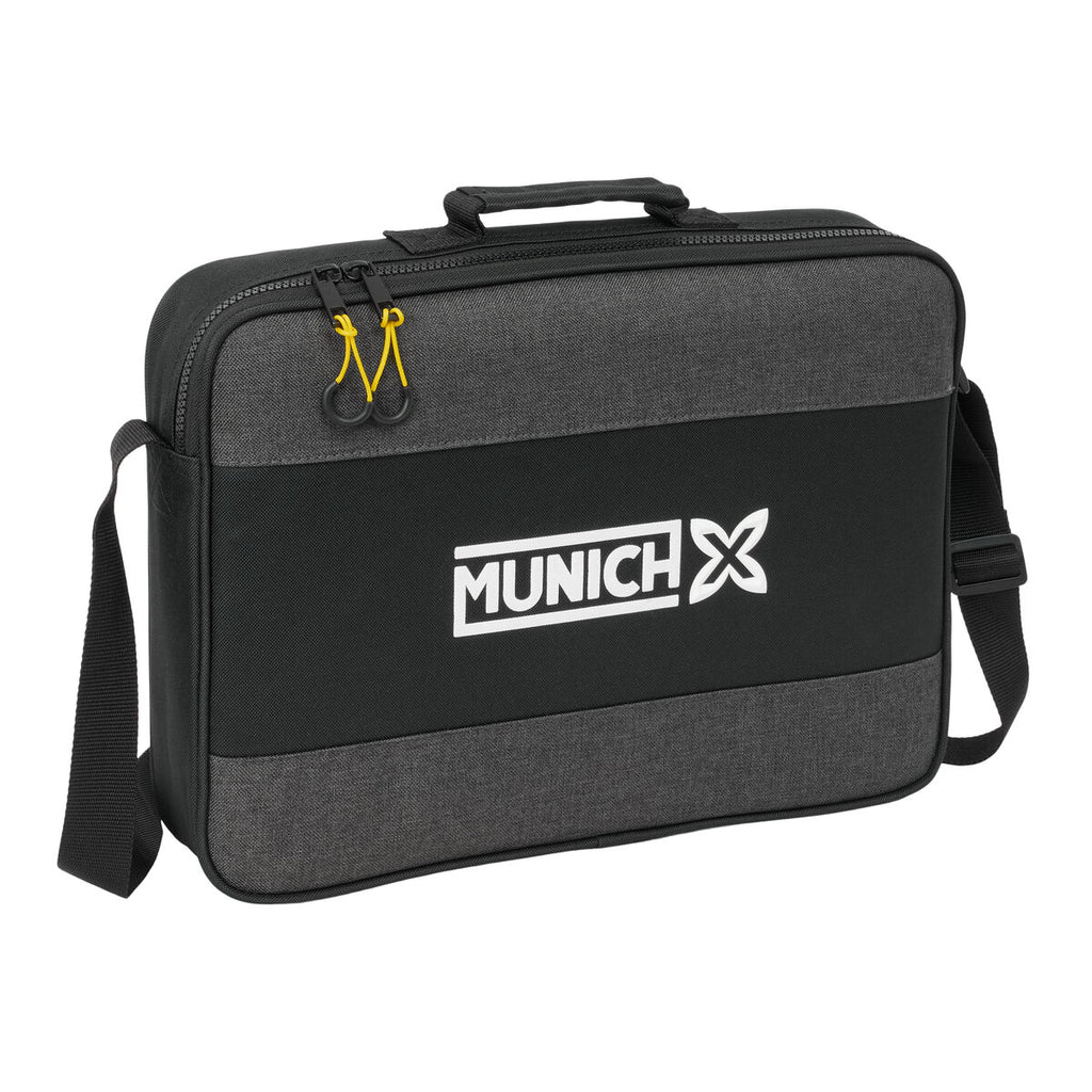 Schultasche Munich Topo Schwarz 38 x 28 x 6 cm