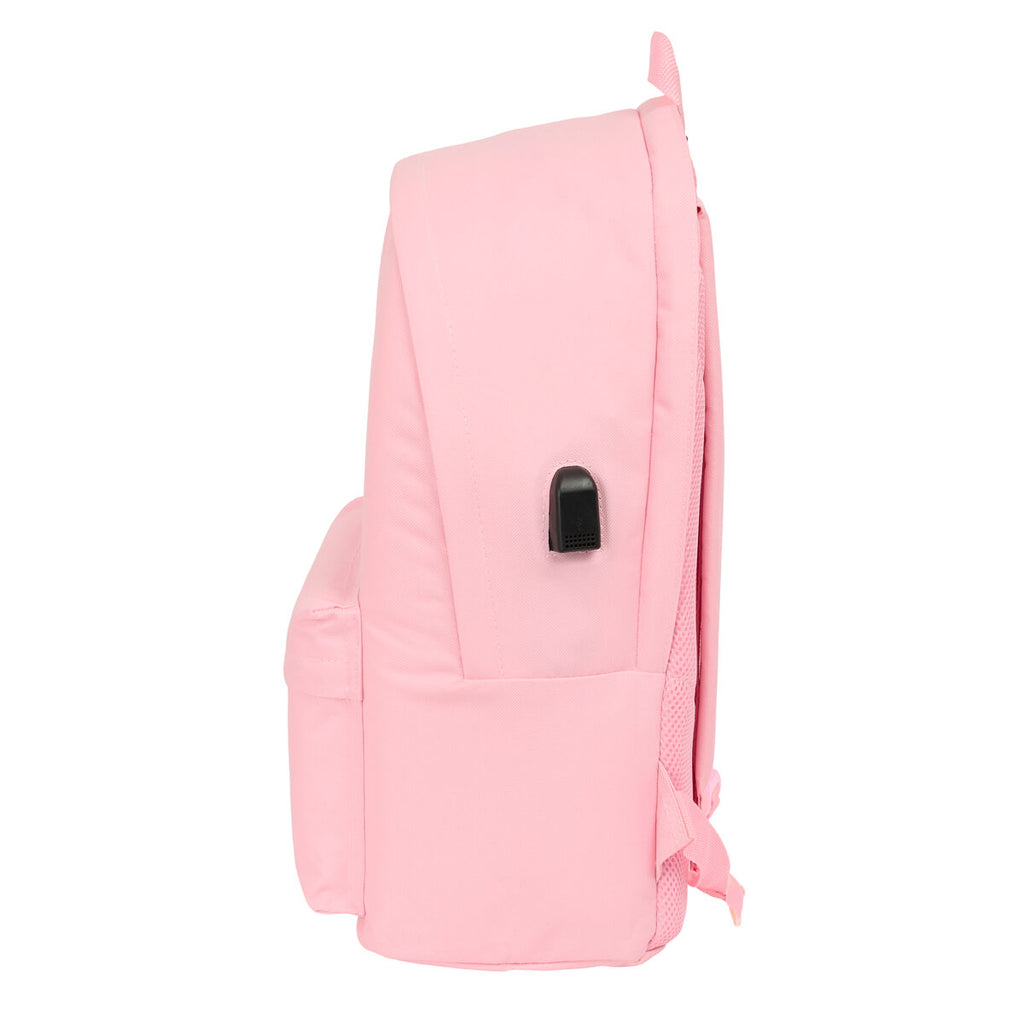 Schulrucksack Munich +usb munich Rosa 31 x 44 x 18 cm