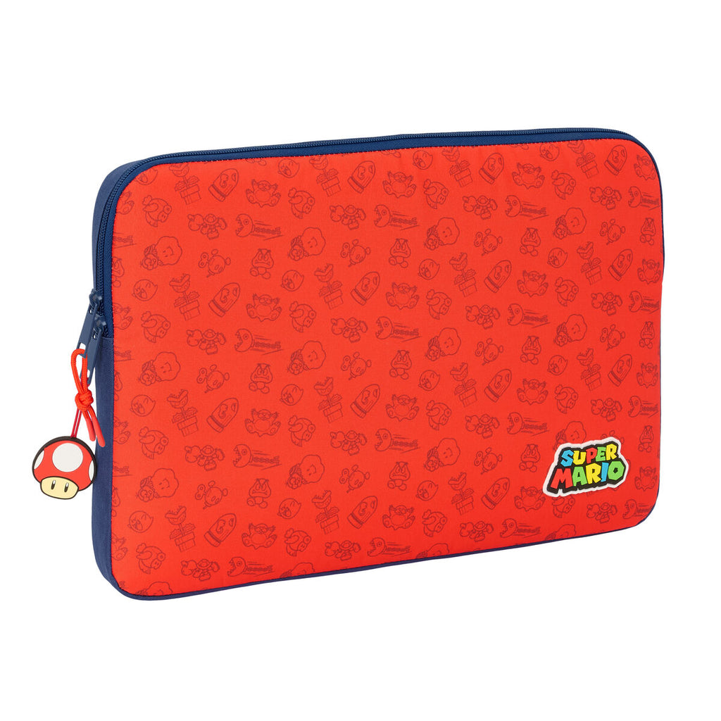 Schulrucksack Super Mario Trick Rot Dunkelblau 39,5 x 27,5 x 3,5 cm