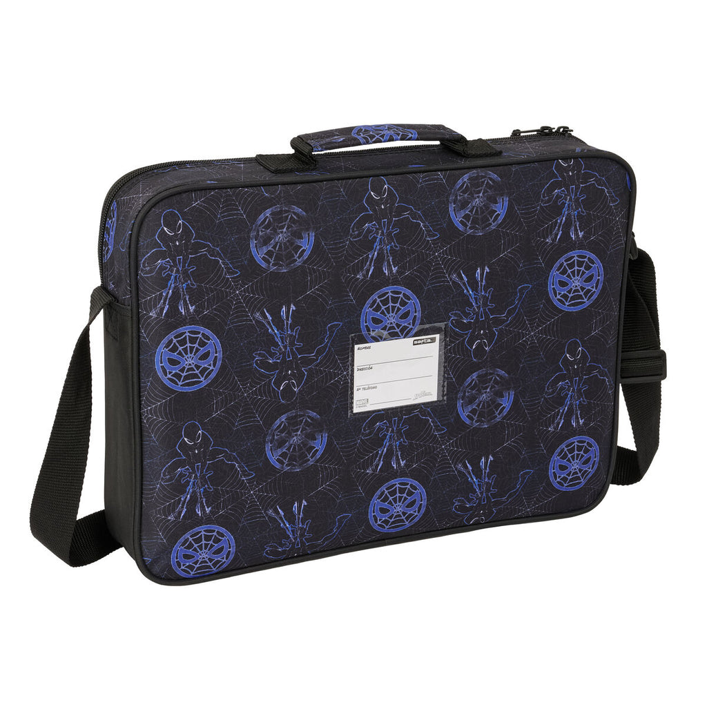 Schultasche Spider-Man Attack Schwarz 38 x 28 x 6 cm