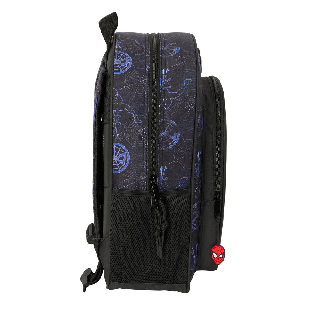 Schulrucksack Spider-Man Attack Schwarz 32 x 38 x 12 cm