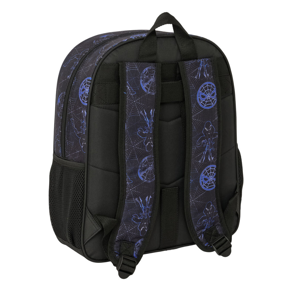 Schulrucksack Spider-Man Attack Schwarz 32 x 38 x 12 cm