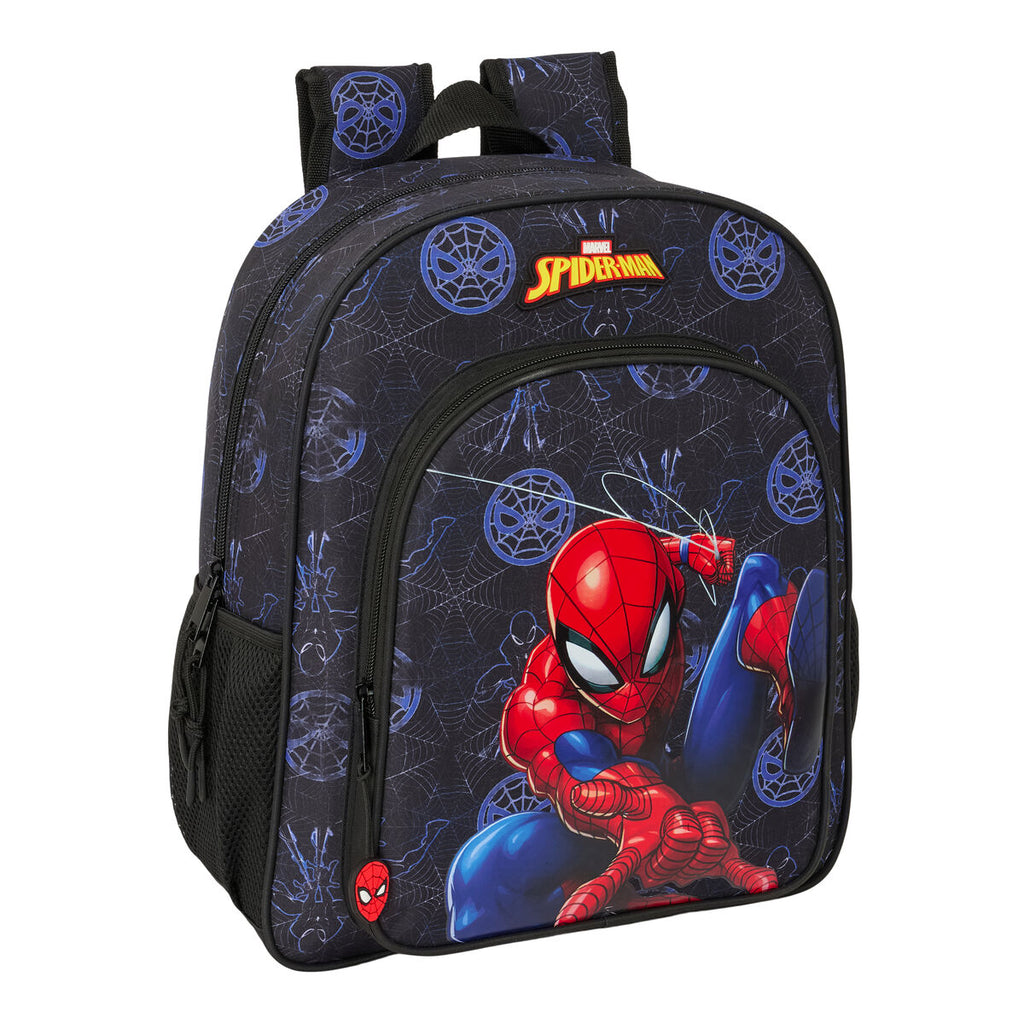 Schulrucksack Spider-Man Attack Schwarz 32 x 38 x 12 cm