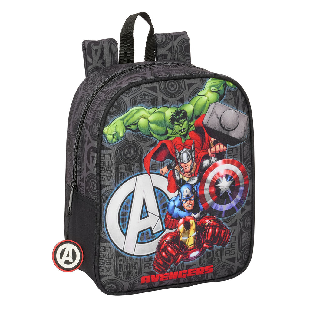 Schulrucksack The Avengers Vendetta Schwarz 22 x 27 x 10 cm