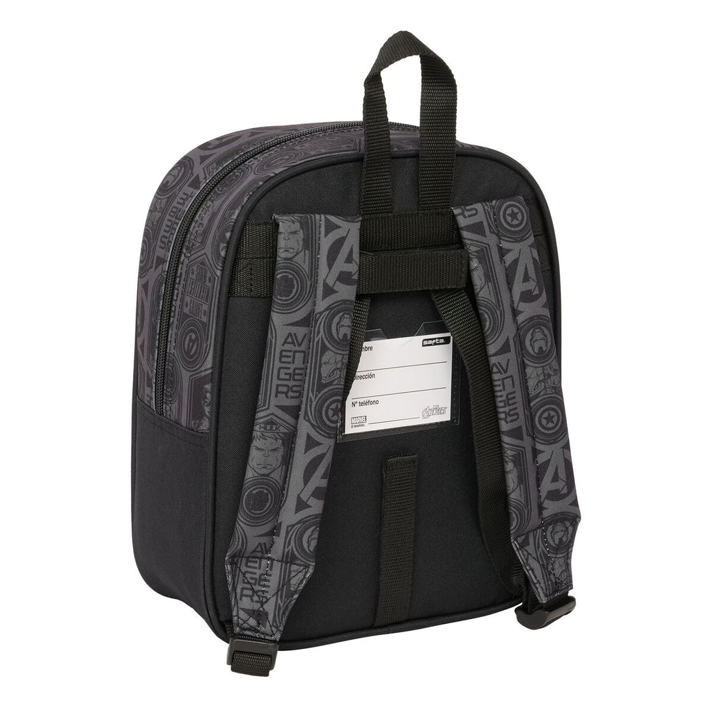 Schulrucksack The Avengers Vendetta Schwarz 22 x 27 x 10 cm