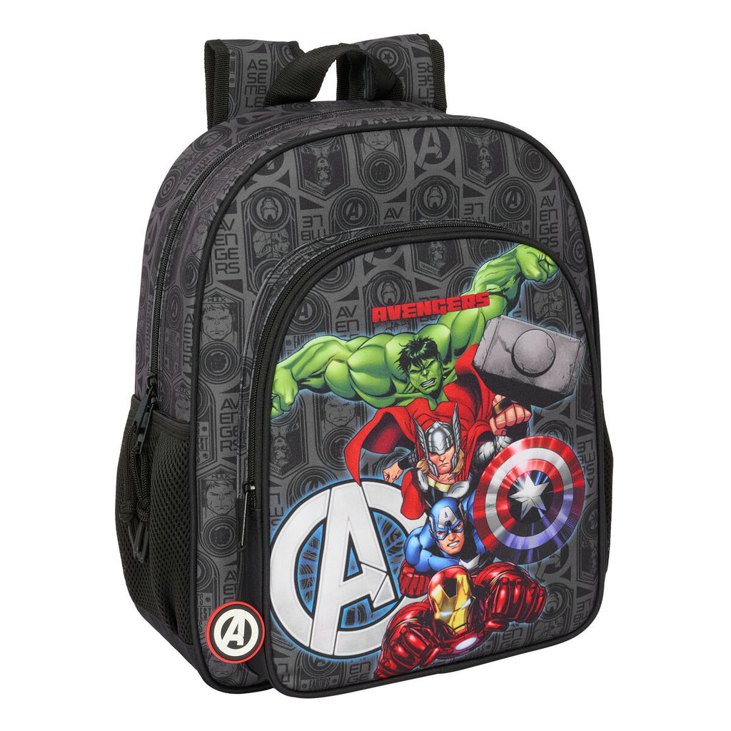 Schulrucksack The Avengers Vendetta Schwarz 32 x 38 x 12 cm