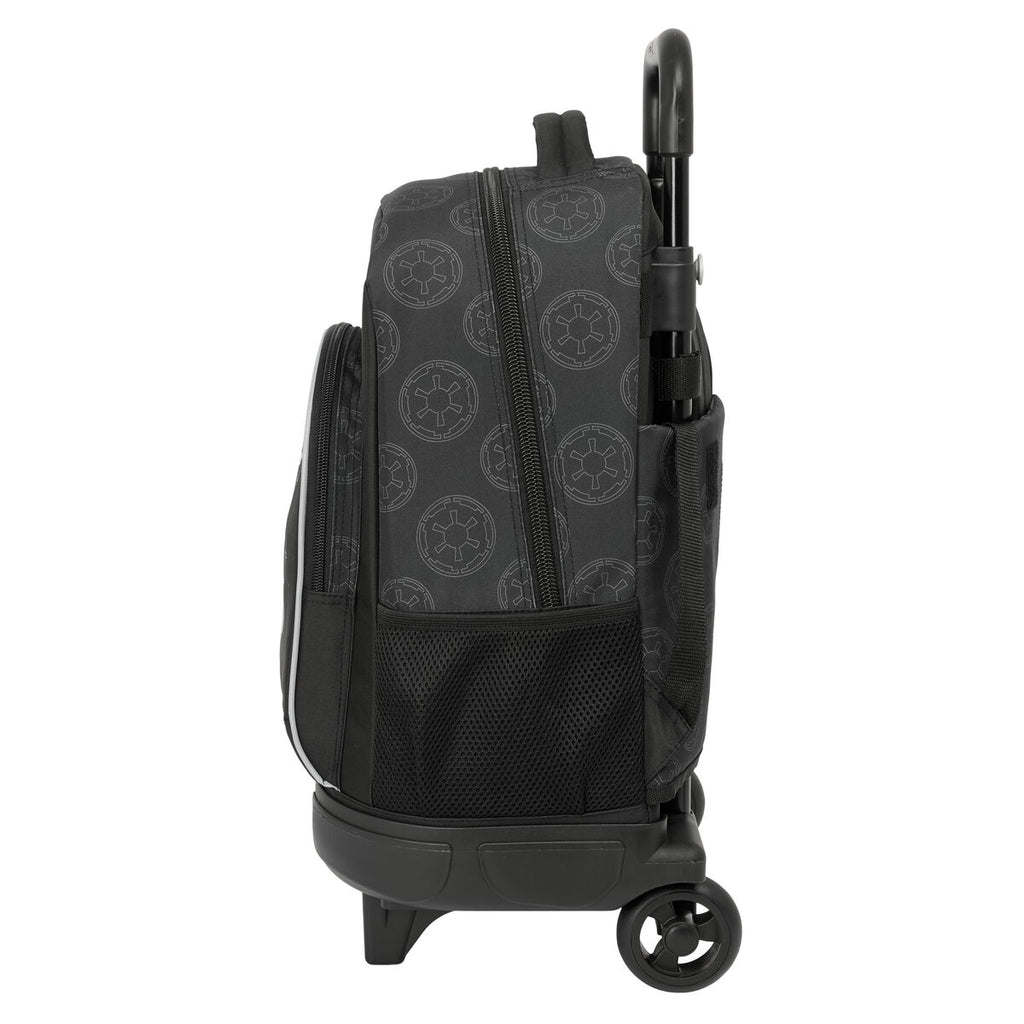 Schulrucksack mit Rädern Star Wars Rebellion Schwarz 33 x 45 x 22 cm