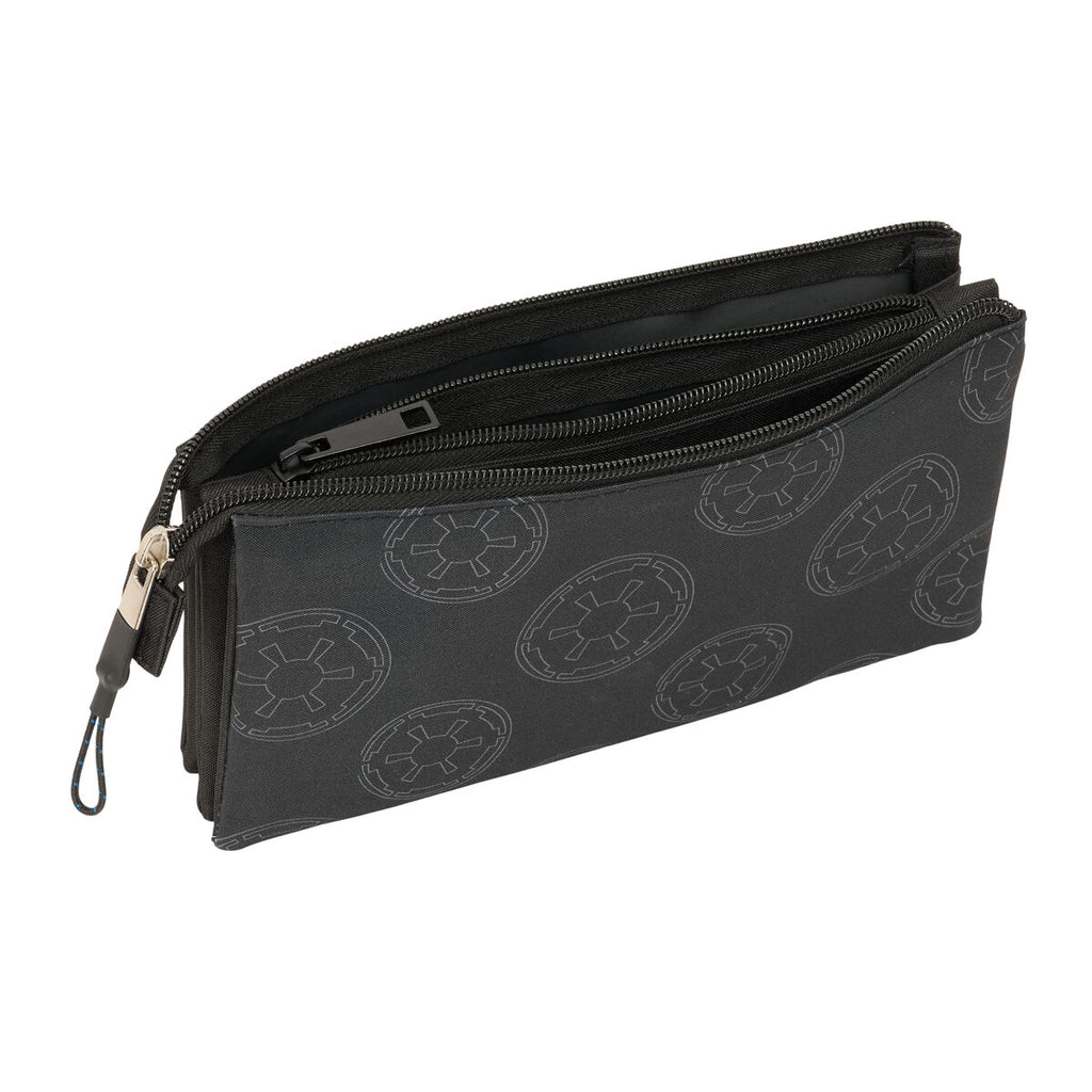 Dreifaches Mehrzweck-Etui Star Wars Rebellion Schwarz 22 x 12 x 3 cm