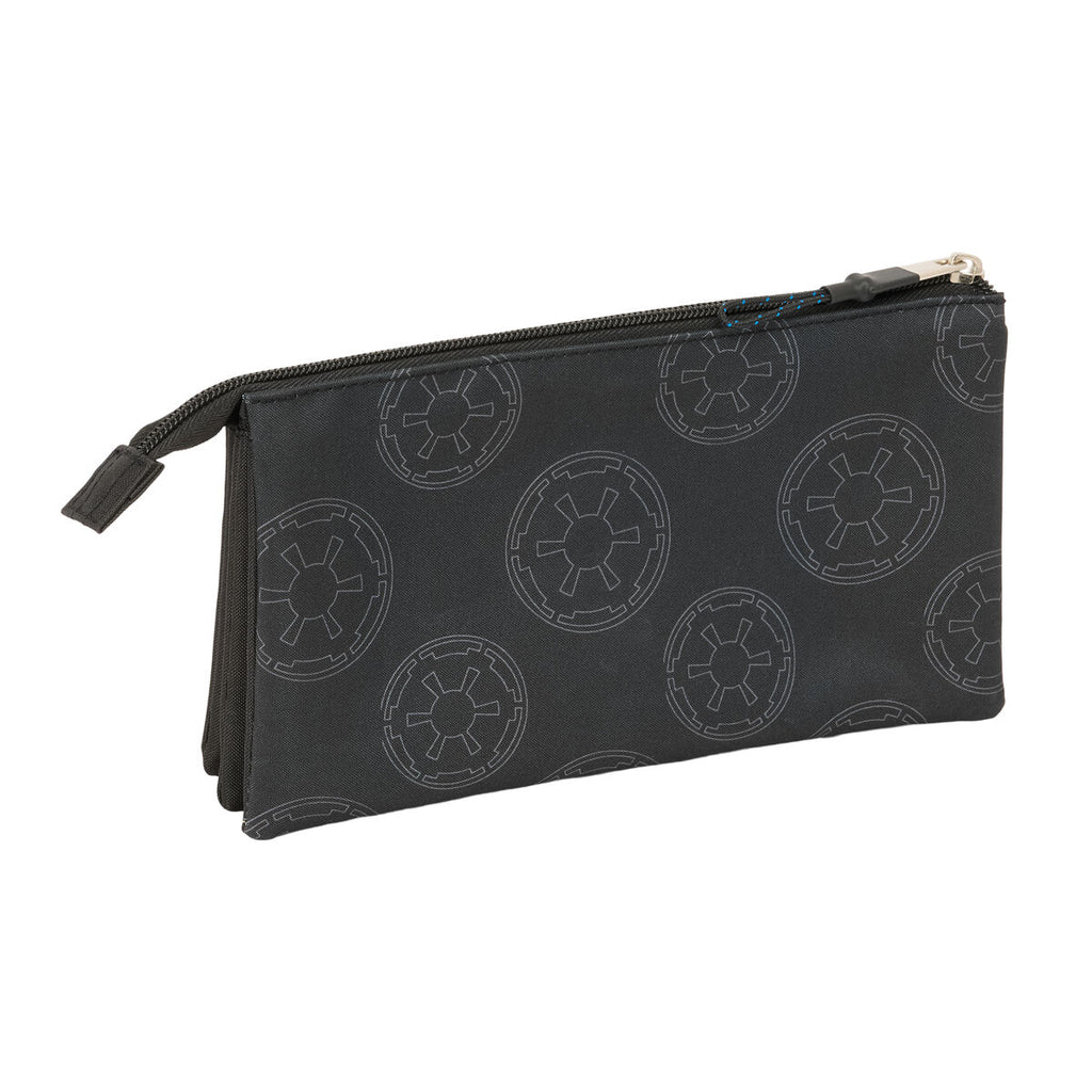 Dreifaches Mehrzweck-Etui Star Wars Rebellion Schwarz 22 x 12 x 3 cm