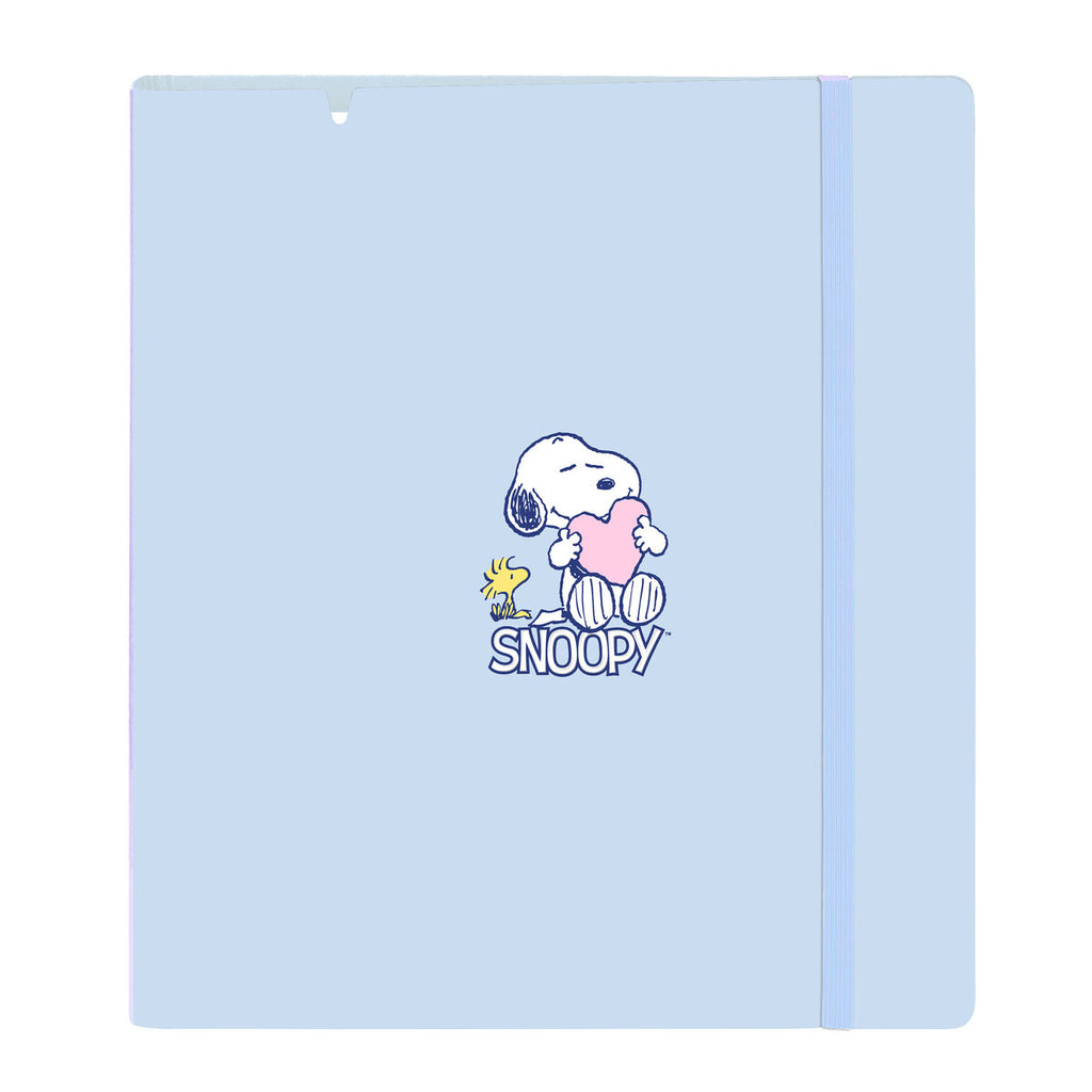 Ringbuch Snoopy Love Blau 27 X 32 X 4 cm