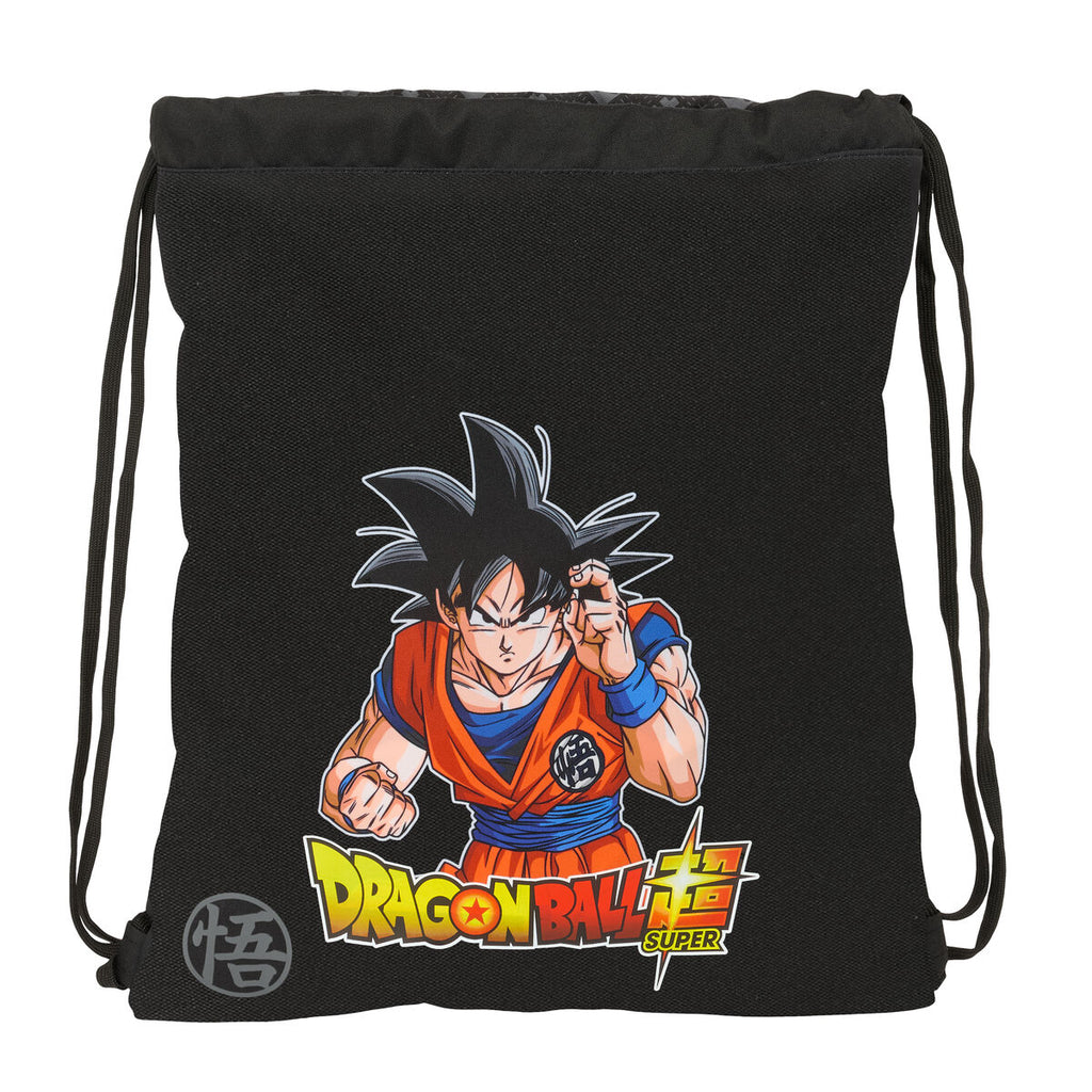Rucksacktasche mit Bändern Dragon Ball Combat Schwarz 35 x 40 x 1 cm