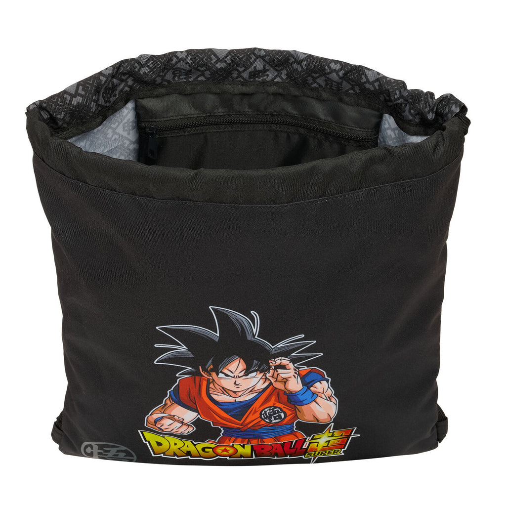 Rucksacktasche mit Bändern Dragon Ball Combat Schwarz 35 x 40 x 1 cm