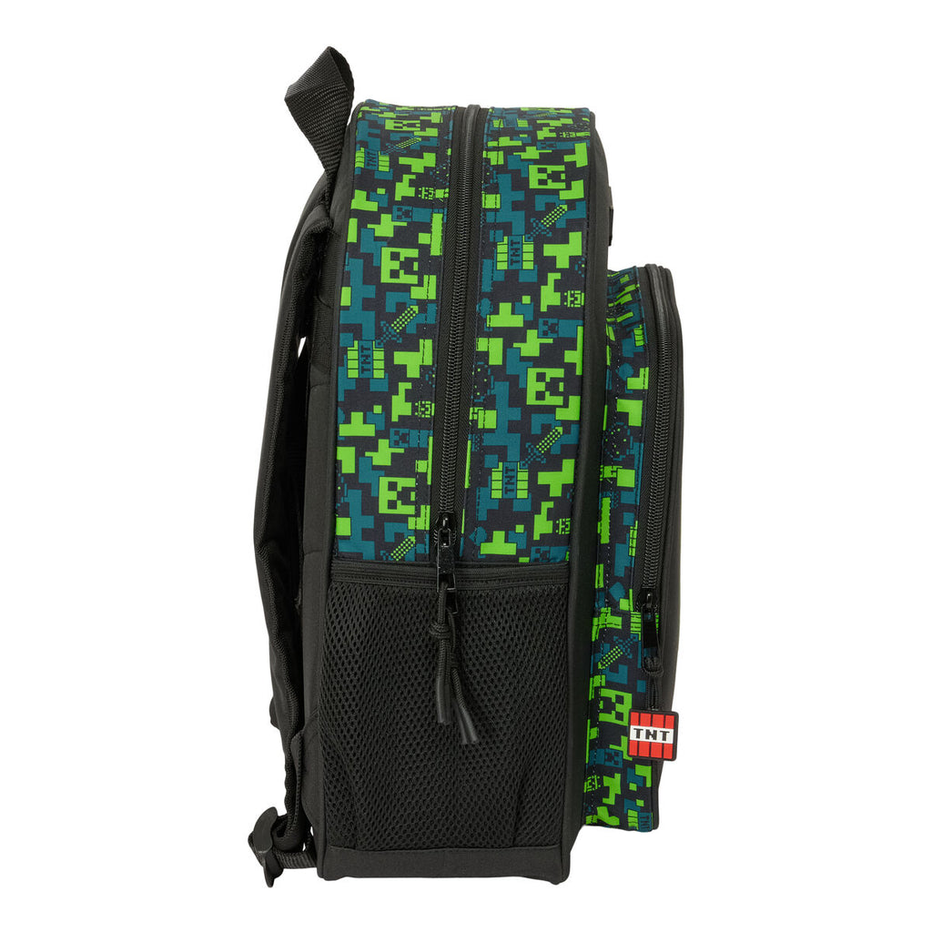 Schulrucksack Minecraft Tnt Bunt 32 x 38 x 12 cm