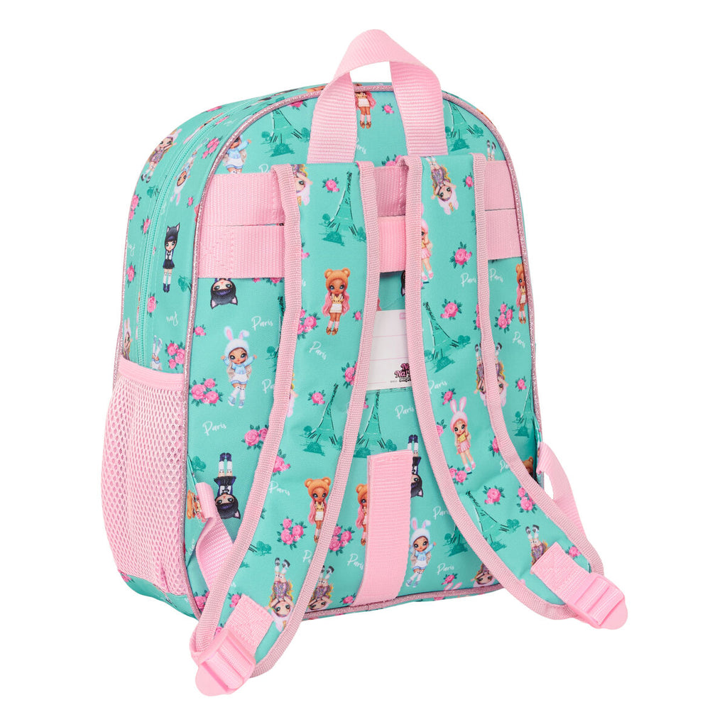 Schulrucksack Na!Na!Na! Surprise Bunny Rosa türkis 28 x 34 x 10 cm