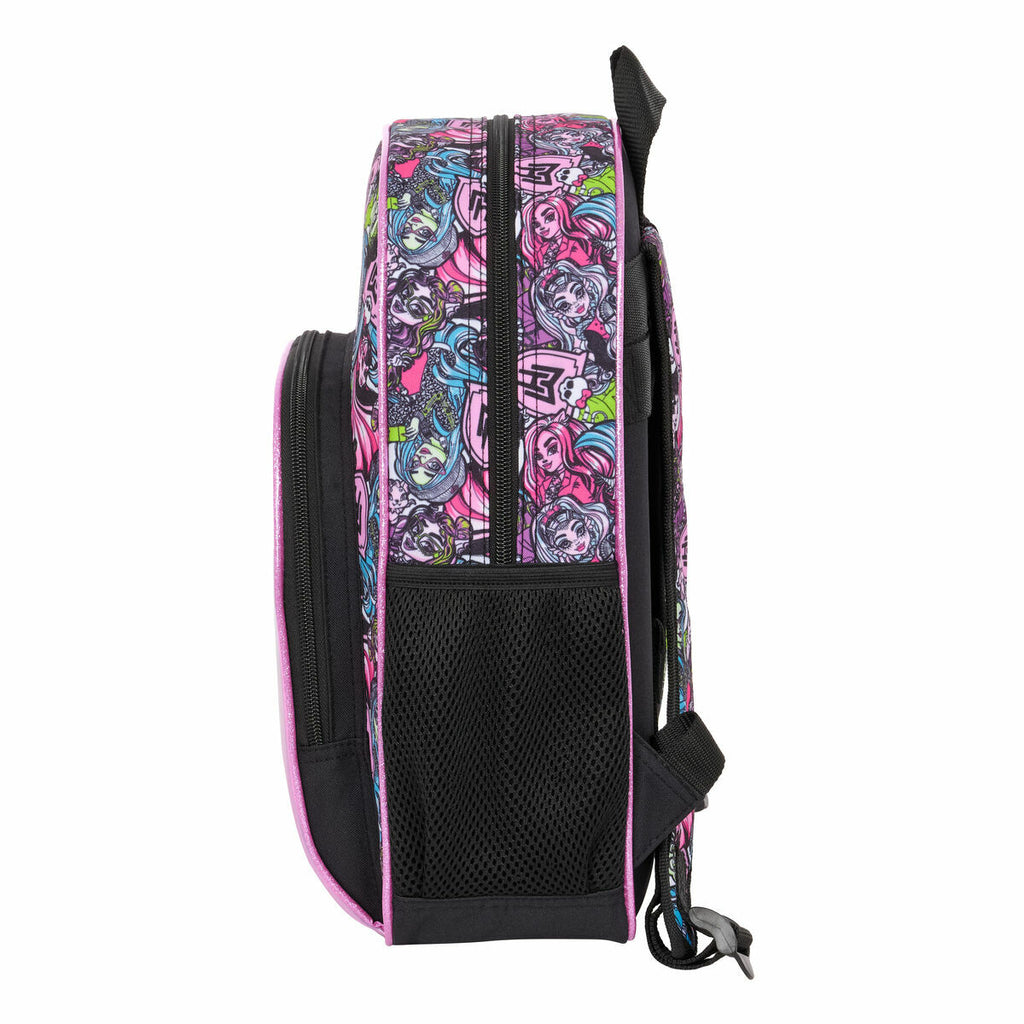 Schulrucksack Monster High Drama Bunt 28 x 34 x 10 cm