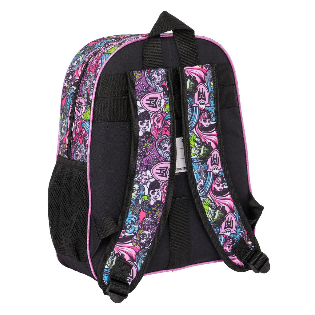 Schulrucksack Monster High Drama Bunt 28 x 34 x 10 cm