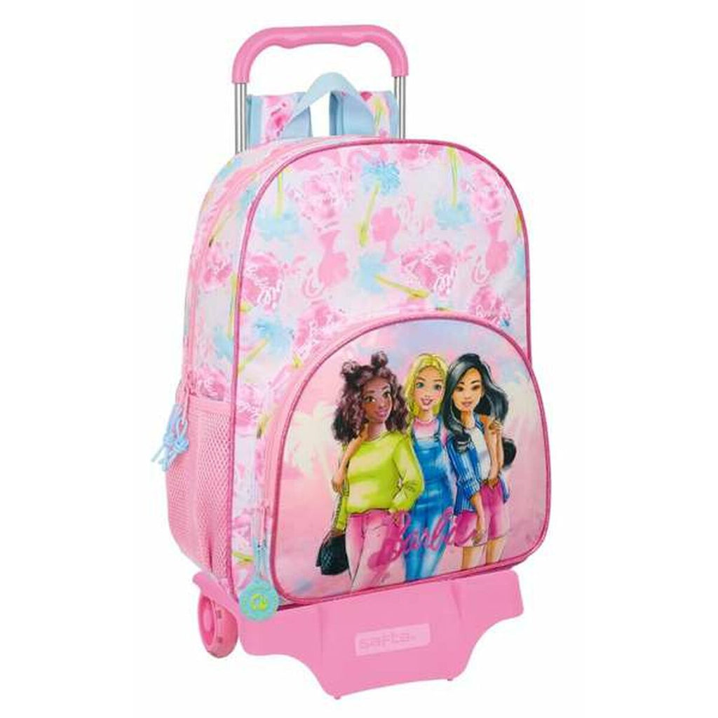 Schulrucksack mit Rädern Barbie Painterly 33 x 42 x 14 cm