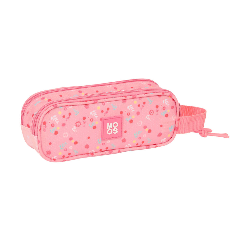 Zweifaches Mehrzweck-Etui Moos Passion Bunt 21 x 8 x 6 cm