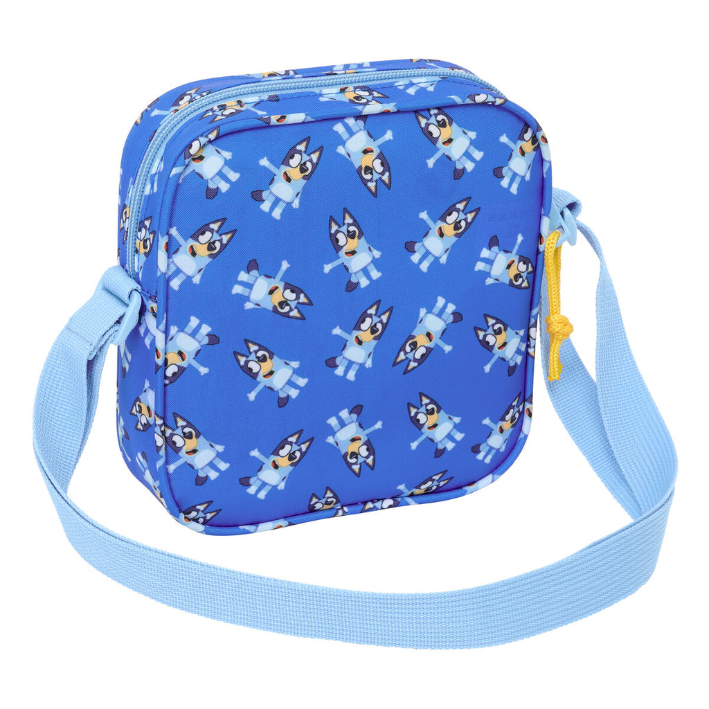 Umhängetasche Bluey Let's play Blau 16 x 18 x 4 cm