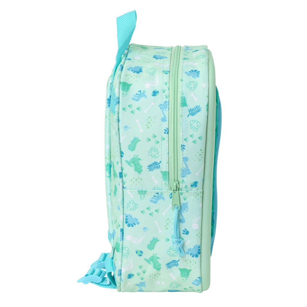 Schulrucksack Safta Minze 22 x 27 x 10 cm
