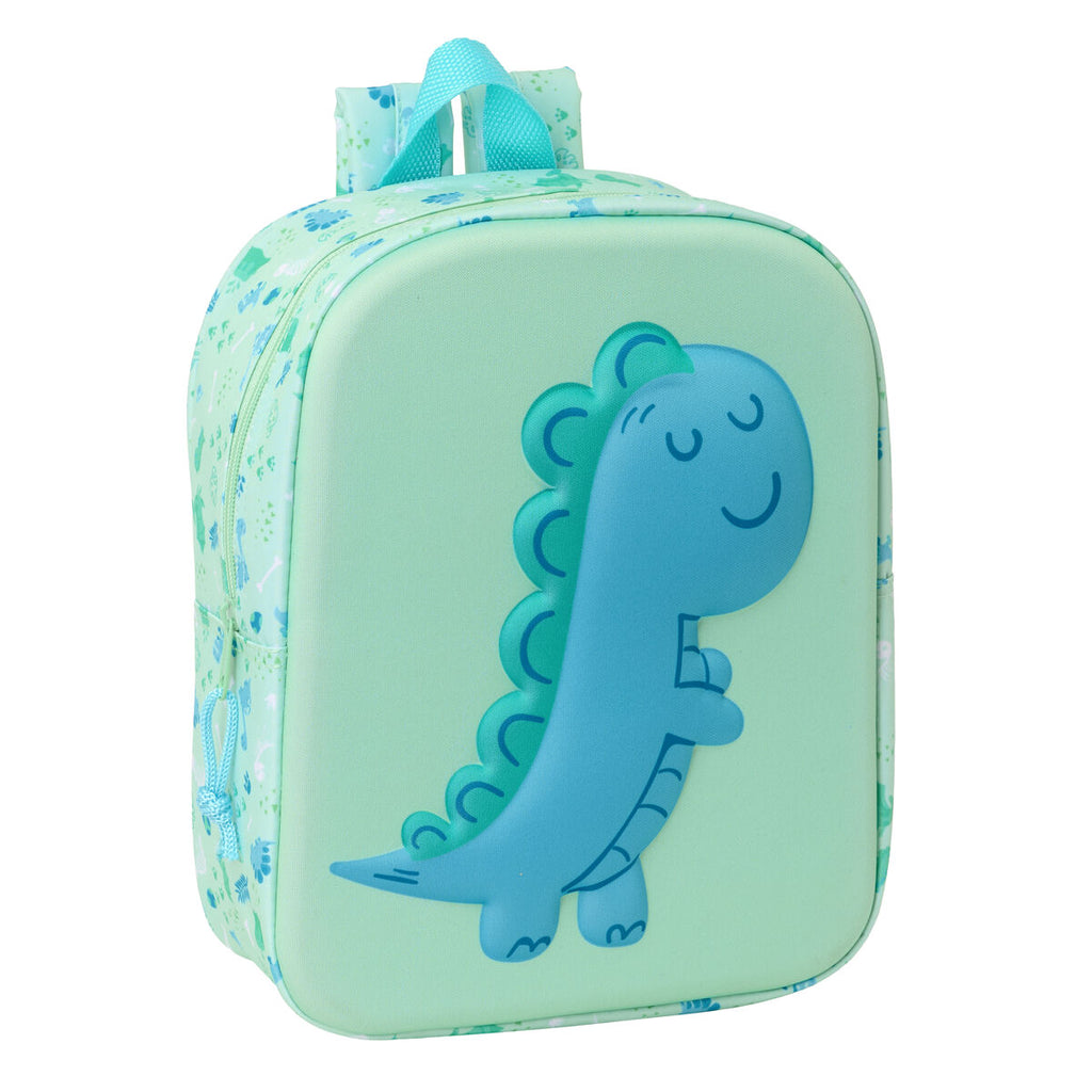 Schulrucksack Safta Minze 22 x 27 x 10 cm