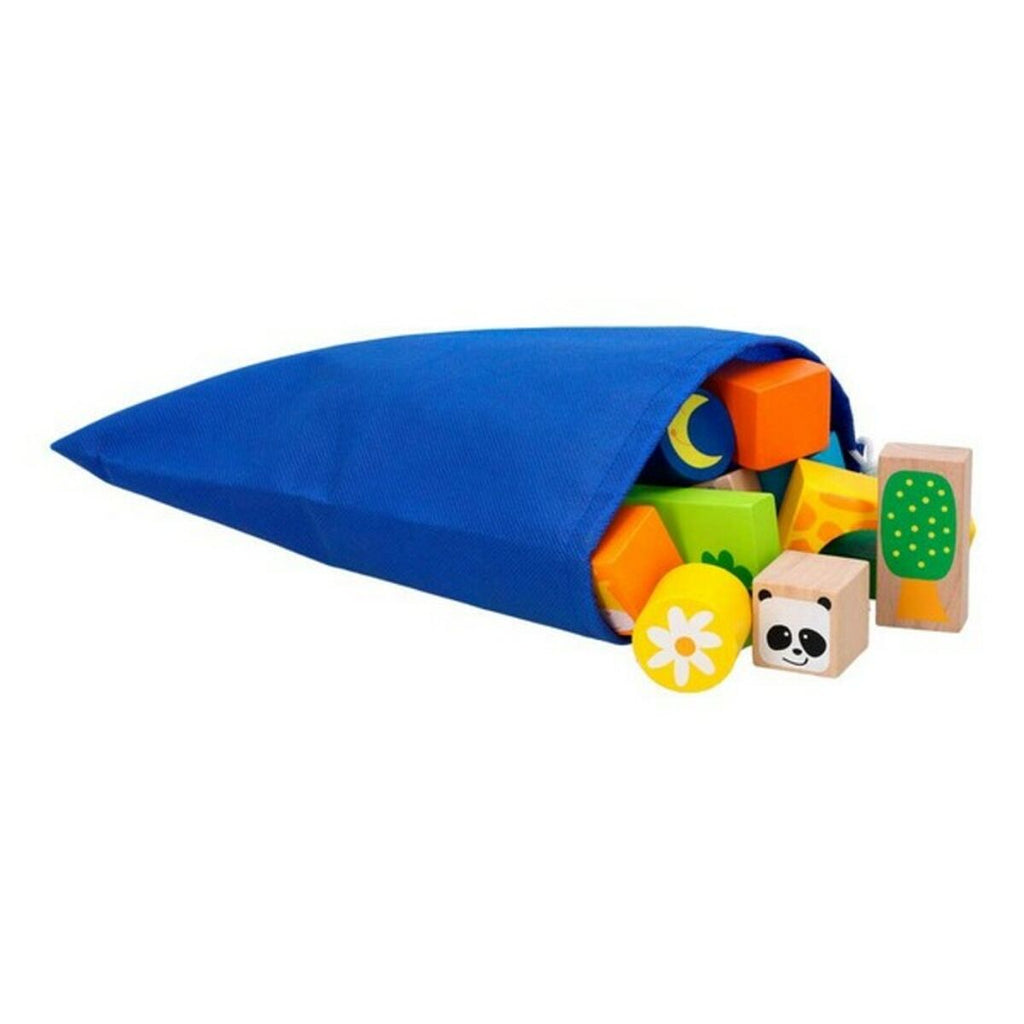 Baukasten mit Blöcken Woomax tiere (32 pcs)