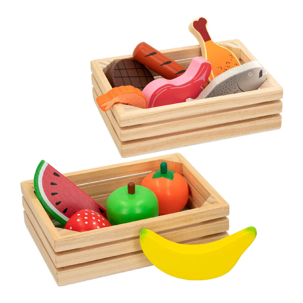 Kit aus Spielzeuglebensmittel Woomax (12 pcs)