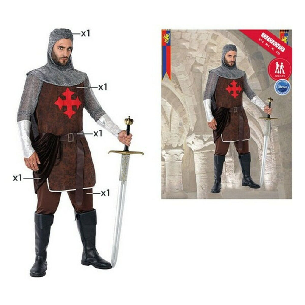 Verkleidung für Erwachsene 113954 Kreuzritter